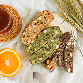Bánh biscotti nguyên cám ngũ cốc 3 vị cho người tiểu đường ăn kiêng