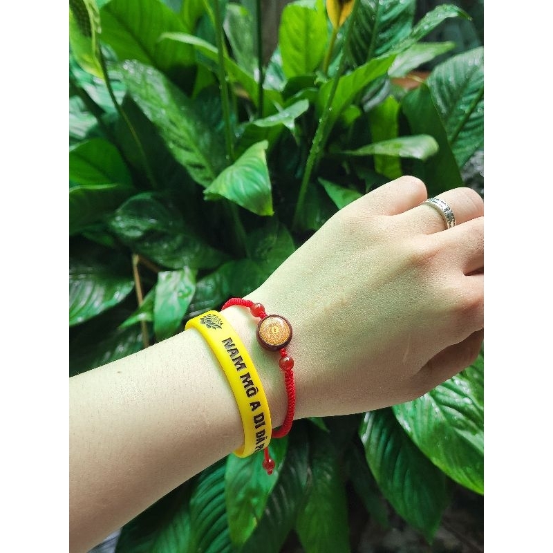 VÒNG ĐEO TAY CHUSA CHÚ LĂNG NGHIÊM 2 MẶT