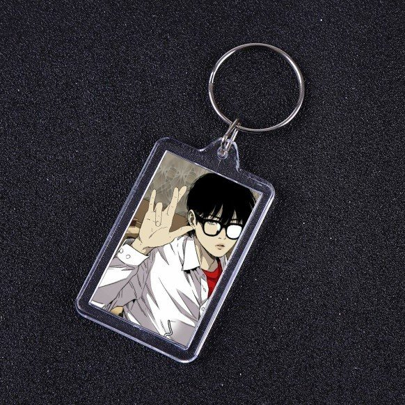 Móc khóa mica IN HÌNH WIND BREAKER ver FACE BL anime chibi xinh xắn tiện lợi dễ thương