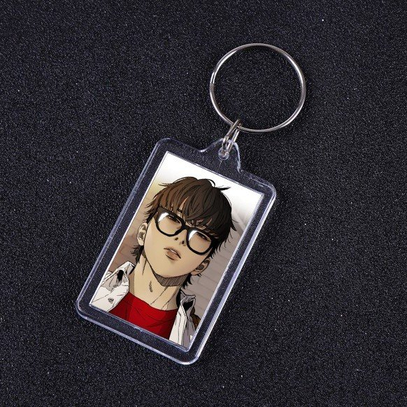 Móc khóa mica IN HÌNH WIND BREAKER ver FACE BL anime chibi xinh xắn tiện lợi dễ thương