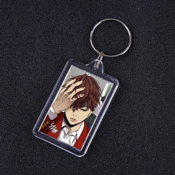 Móc khóa mica IN HÌNH WIND BREAKER ver FACE BL anime chibi xinh xắn tiện lợi dễ thương