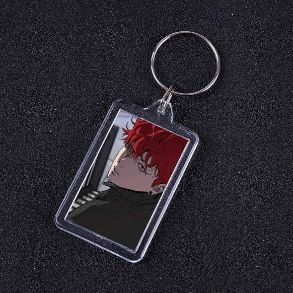 Móc khóa mica IN HÌNH WIND BREAKER ver FACE BL anime chibi xinh xắn tiện lợi dễ thương