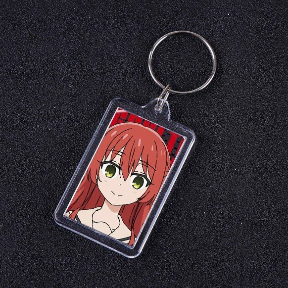 Móc khóa mica IN HÌNH BOCCHI THE ROCK ver ẢNH THẺ anime chibi xinh xắn tiện lợi dễ thương