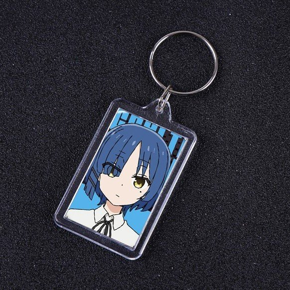 Móc khóa mica IN HÌNH BOCCHI THE ROCK ver ẢNH THẺ anime chibi xinh xắn tiện lợi dễ thương