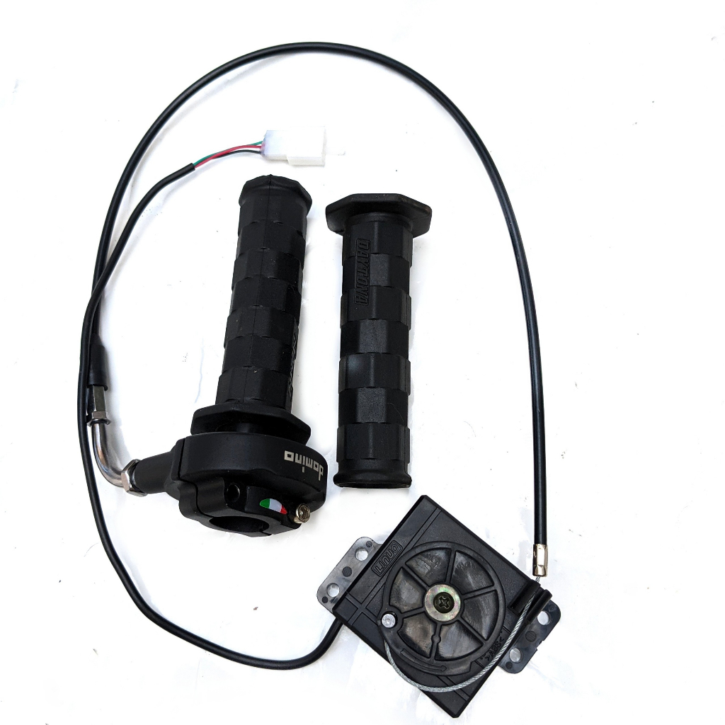 Combo cùm domino kèm bao tay daytona lắp xe điện