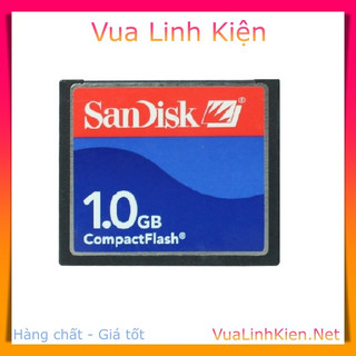 Thẻ nhớ CF Sandisk 1GB CompactFlash dùng cho máy CNC - công nghiệp