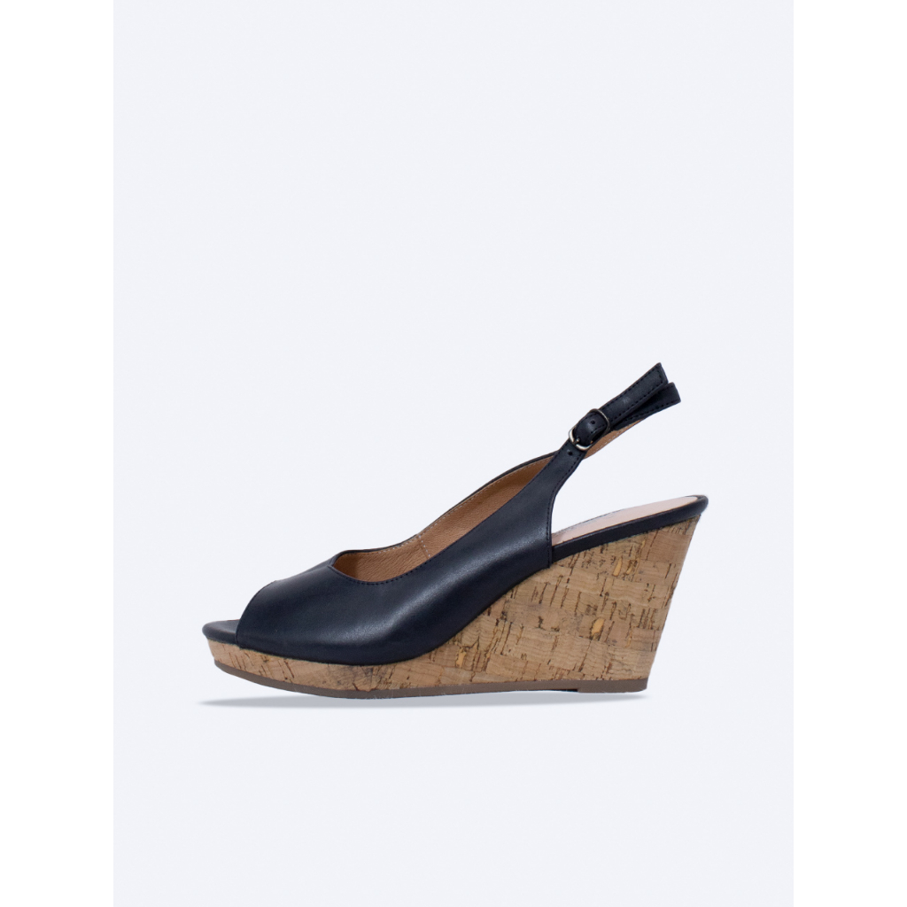 Xuồng 8cm da thật slingback M12 - SALSA