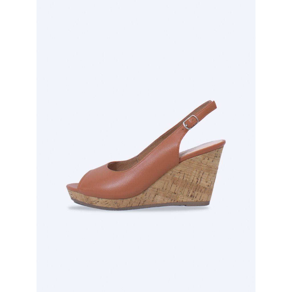 Xuồng 8cm da thật slingback M12 - SALSA