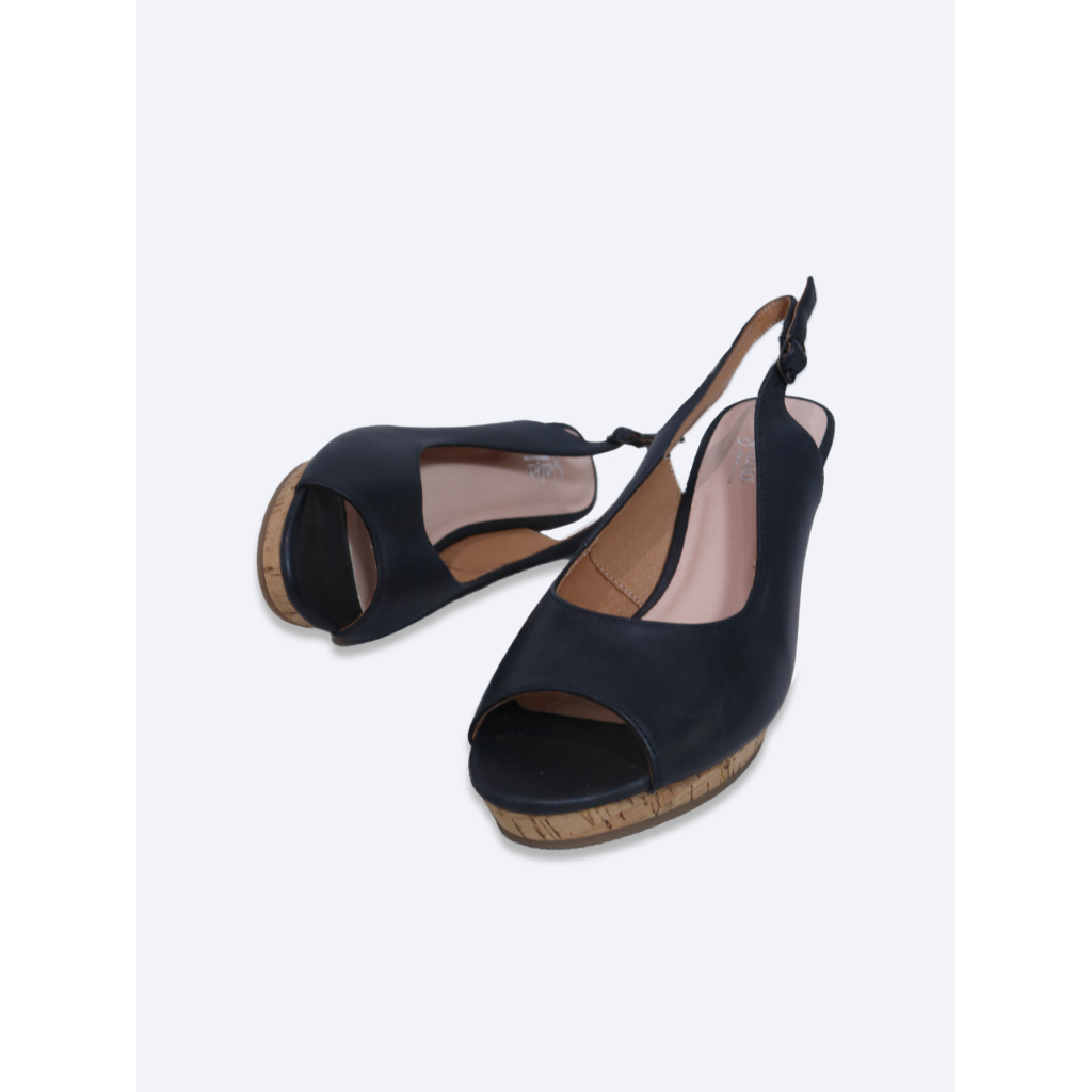 Xuồng 8cm da thật slingback M12 - SALSA