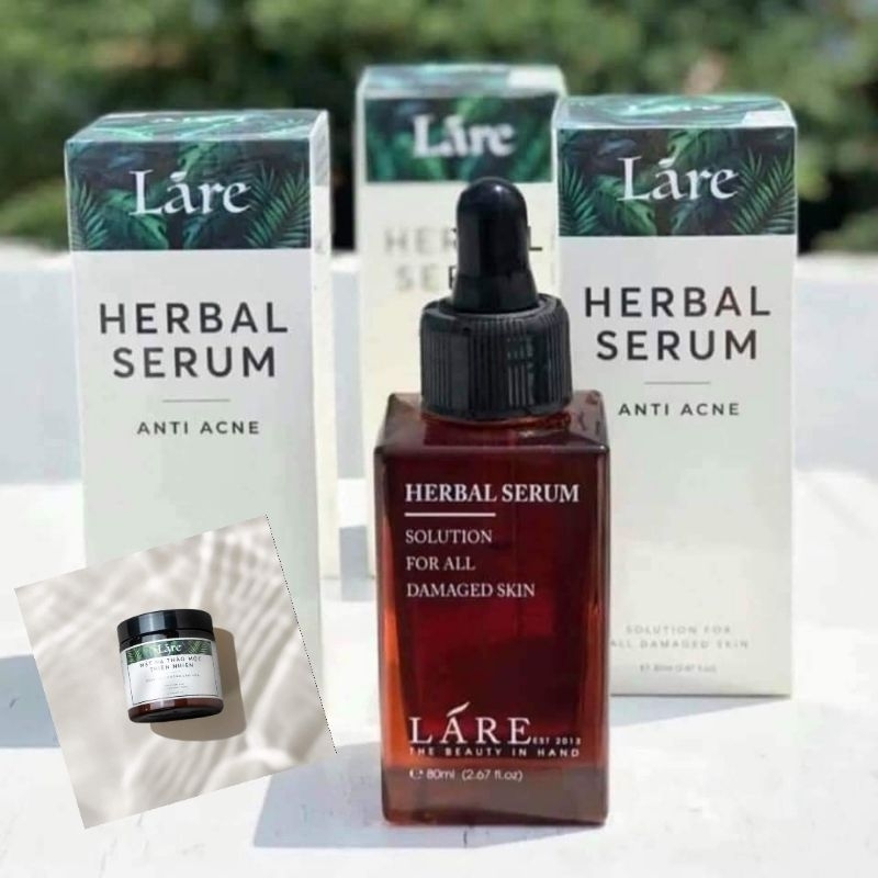 Serum Thanh Dược Ver.1 Da Mụn Herbal Serum Láre Full Size 80ml