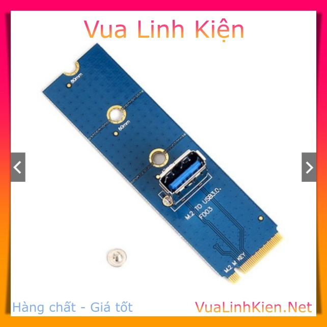 Mạch chuyển M2 to PCIe USB 3.0