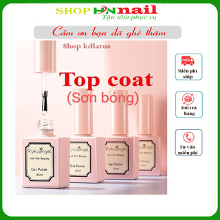 Sơn gel móng tay hơ đèn Liên Kết (base) và Top Bóng rykaergel trang trí móng làm đẹp nail spa thời trang nữ shop hnnail