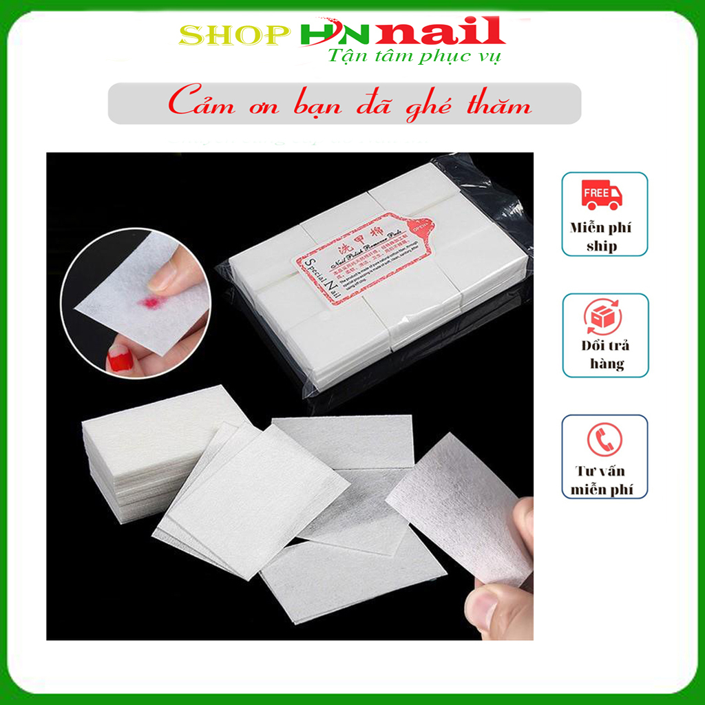 Giấy lau gel chăm sóc trang trí móng làm đẹp nail shop hnnail