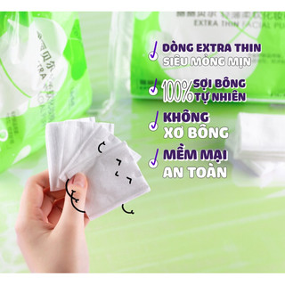 Bông Tẩy Trang Mềm Mịn Lily Bell