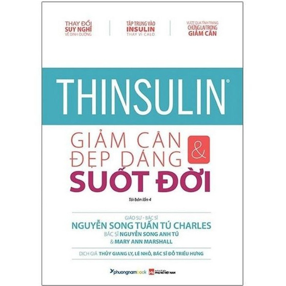 Sách - Thinsulin giảm cân đẹp dáng suốt đời