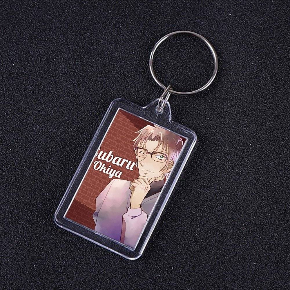 Móc khóa mica IN HÌNH DETECTIVE CONAN THÁM TỬ LỪNG DANH ver CHÂN DUNG anime chibi xinh xắn tiện lợi dễ thương