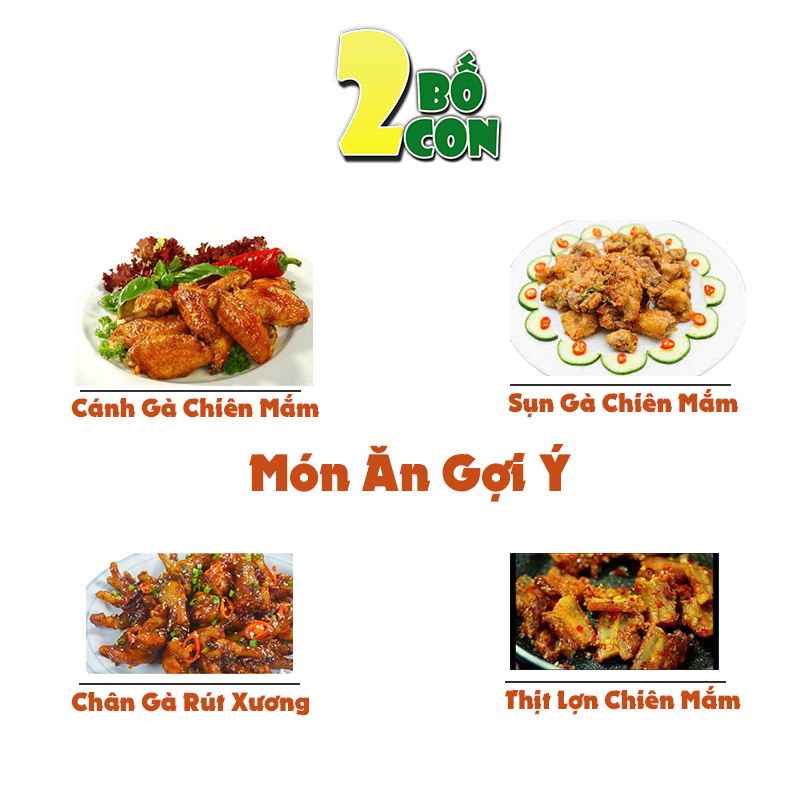 Xốt Gia Vị Gà Chiên Nước Mắm DELI 80g Gia Vị Hoàn Chỉnh