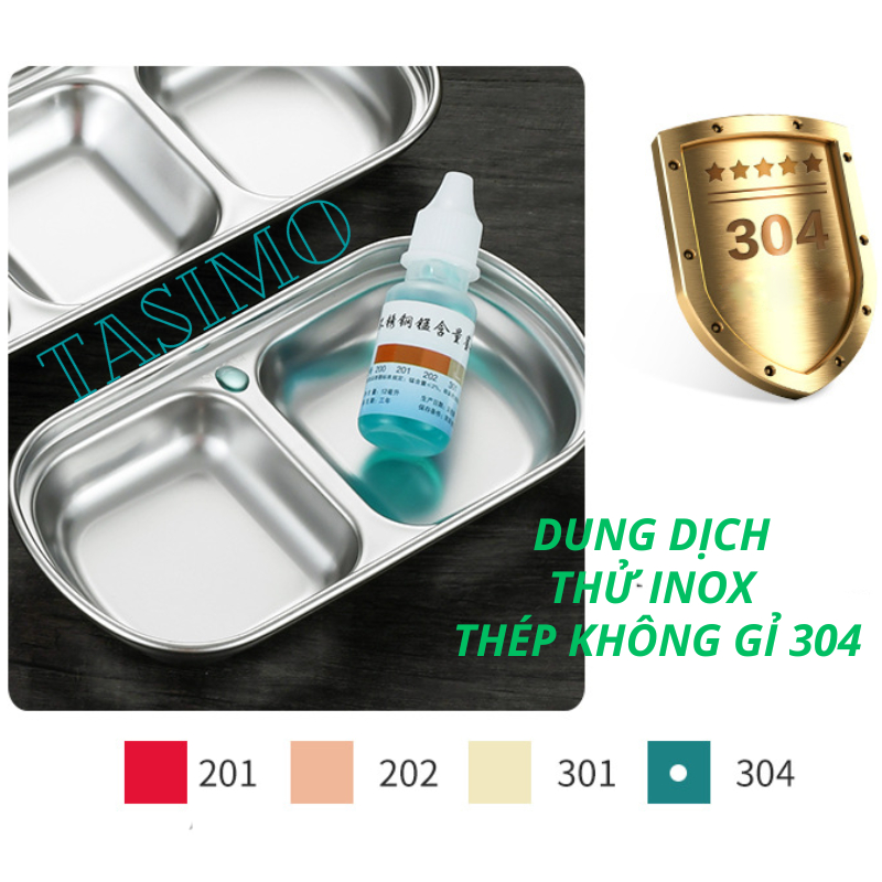 Thuốc thử inox 304, dung dịch kiểm tra inox chuyên dụng, phân biệt 201, 304 lọ 12ml