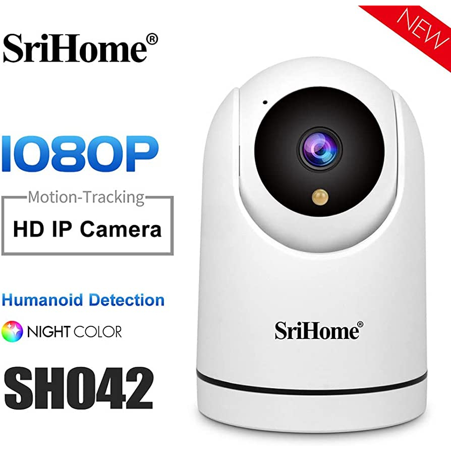 Camera Srihome Full HD SH042 đàm thoại 2 chiều có màu ban đêm