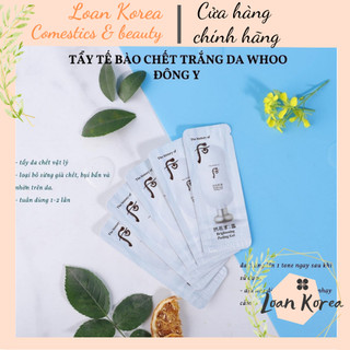 Combo 30 gói Sample tẩy da chết whoo