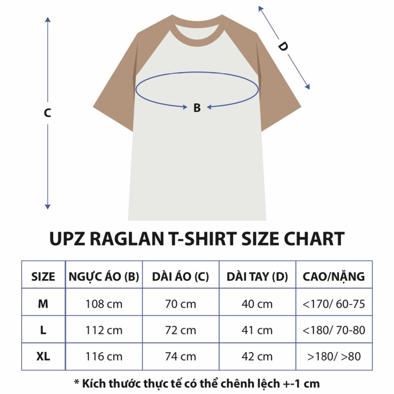 UPZ Áo Thun Cotton Raglan Unisex Nam Nữ Form Rộng Unicorn Play Zone (5 Màu)