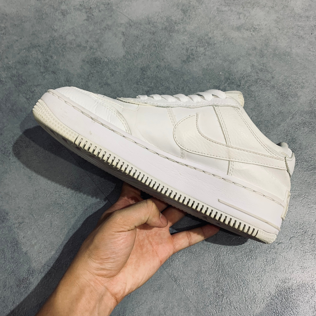 Giày 2hand Nike Air Force 1 Shadow Triple White CI0919 100