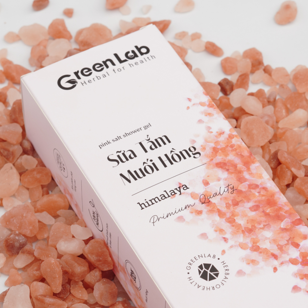 Sữa tắm Muối Hồng GreenLab dạng túi nắp 30ml