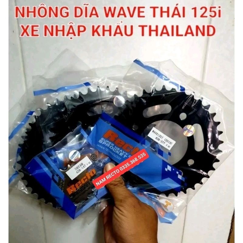 NHÔNG DĨA WAVE THÁI 125i XE NHẬP KHẨU >>>