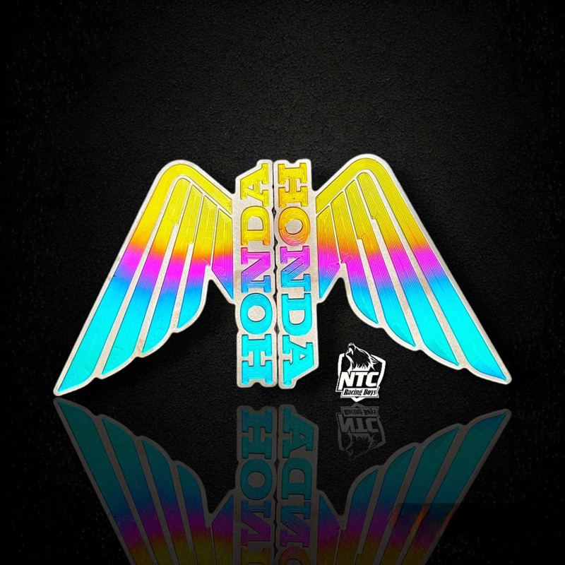 Logo Xe Máy Honda  Hình Cánh Én Titan  Dán Trang Trí Nhiều Vị Trí Trên Xe Cực Chất.