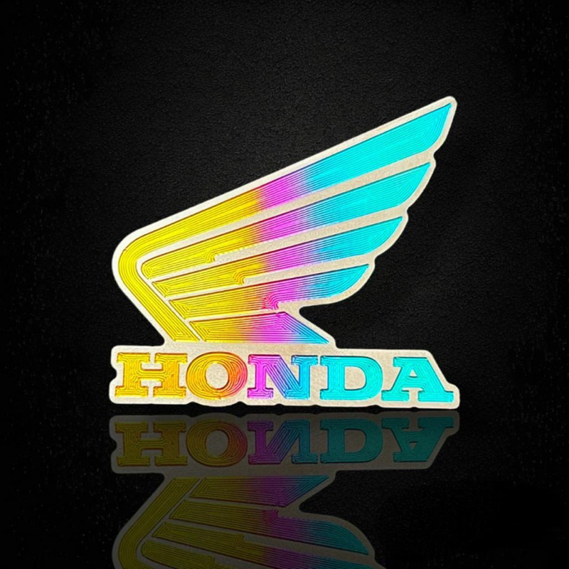 Logo Xe Máy Honda  Hình Cánh Én Titan  Dán Trang Trí Nhiều Vị Trí Trên Xe Cực Chất.