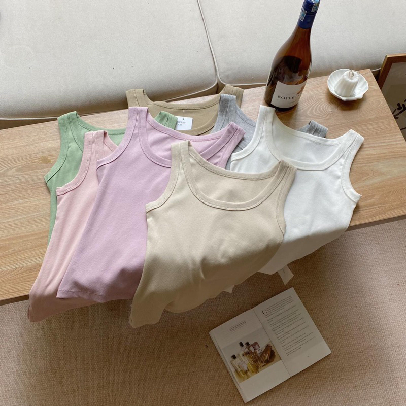 Áo tanktop trơn 60101 CHERRY COCO