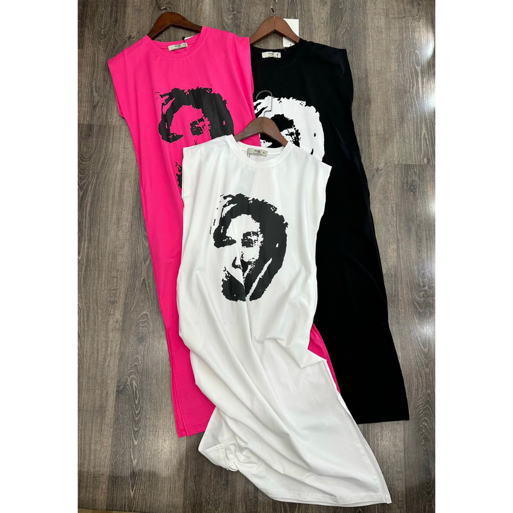 V2384 Váy cotton nữ sát nách fredy