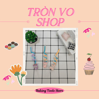 Nến hình thú HEO-GẤU-HƯƠU ( 1set/2 cây )