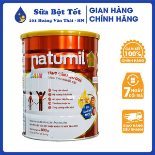 Sữa bột Natumil Dành Cho người gầy 800g - Mẫu mới