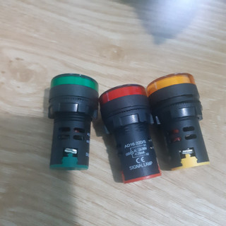 Đèn báo phi 22 mm , điện áp 220V, phù hợp lắp đặt tủ điện, bóng LED