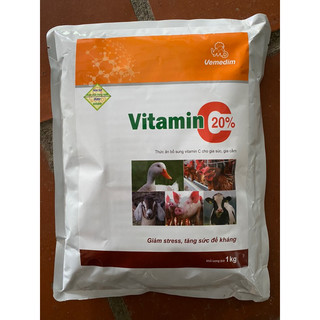 Vitamin c 20% 1kg vemedim chống nóng, tăng sức đề kháng