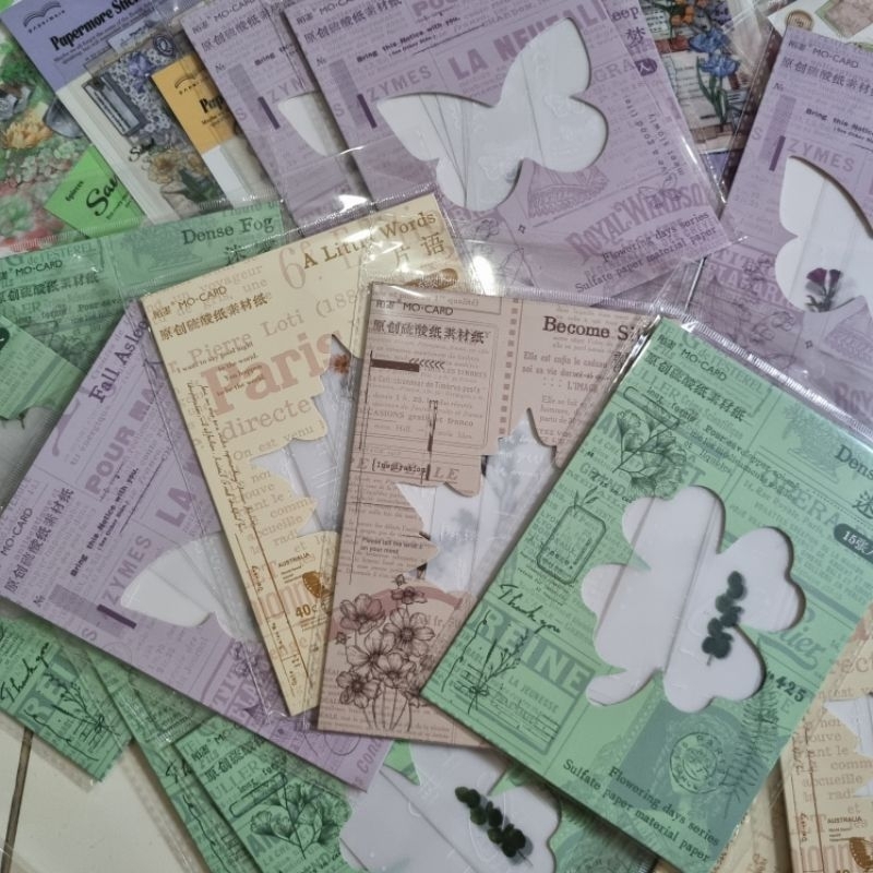 Sticker Dán Trang Trí Sổ Bullet Journal Họa Tiết Hoa Khô🍃CHỌN MẪU🍃Sticker Dán Họa Tiết Hoa Lá