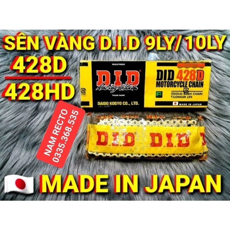 SÊN VÀNG DID 9LY 👉435k👈 124L &130D 10LY 130HD 559K CHÍNH HÃNG NHẬT>>>