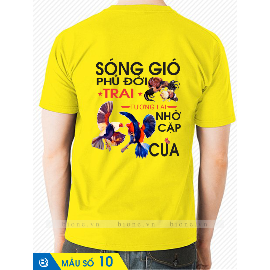 Áo Thun Nam Mẫu Hot - Tương Lai Nhờ Cặp Cựa