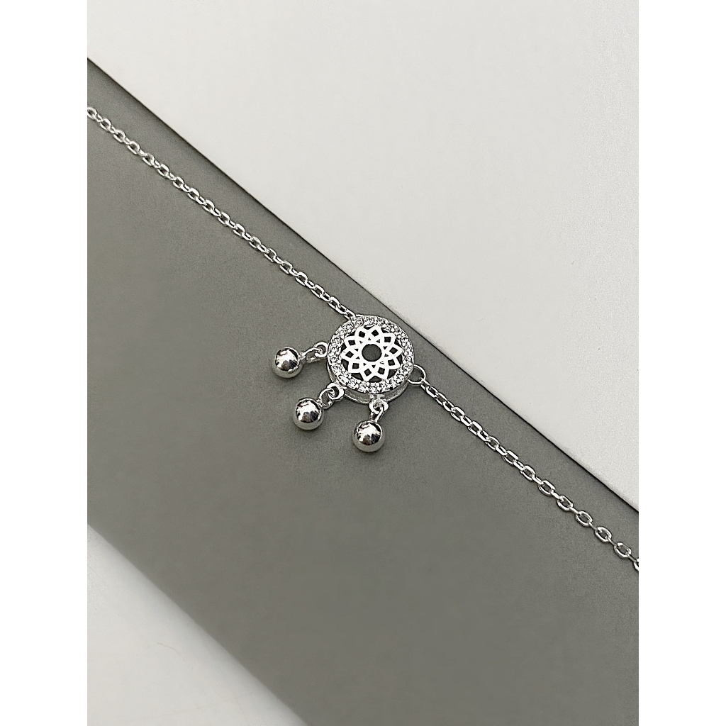 Lắc chân bạc dreamcatcher HAS - HN17