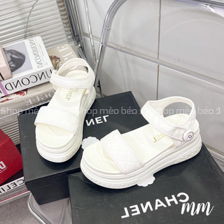 Sandal cn quai ngang trần chỉ đế xuồng basic fullbox