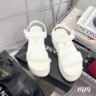 Sandal cn quai ngang trần chỉ đế xuồng basic fullbox