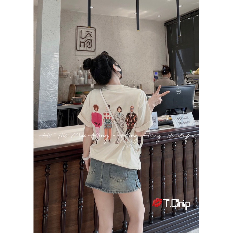 Áo Thun Gucci Form Rộng Tay Lỡ Vải Cotton 100% , Áo Phông Loal Brand Unisex Nam Nữ | BigBuy360 - bigbuy360.vn