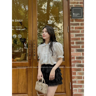 Áo sơ mi cổ bèo Gu