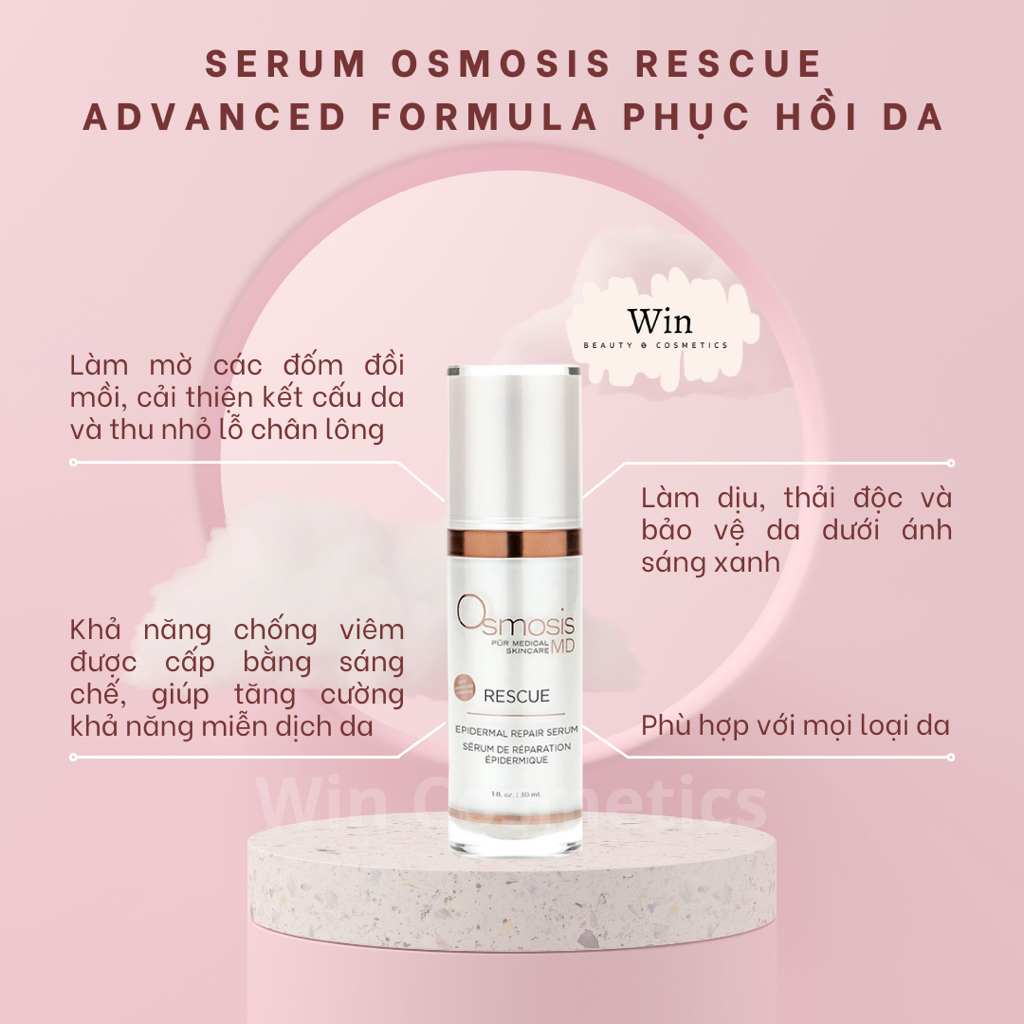 Serum Osmosis Rescue Advanced Formula phục hồi da