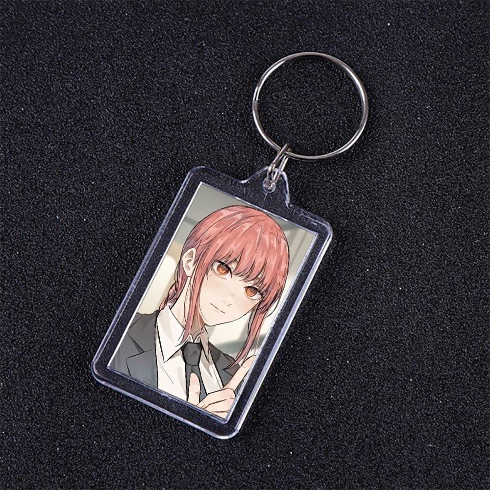 Móc khóa mica IN HÌNH CHAINSAW MAN Thợ săn quỷ ver TEEN anime chibi xinh xắn tiện lợi dễ thương