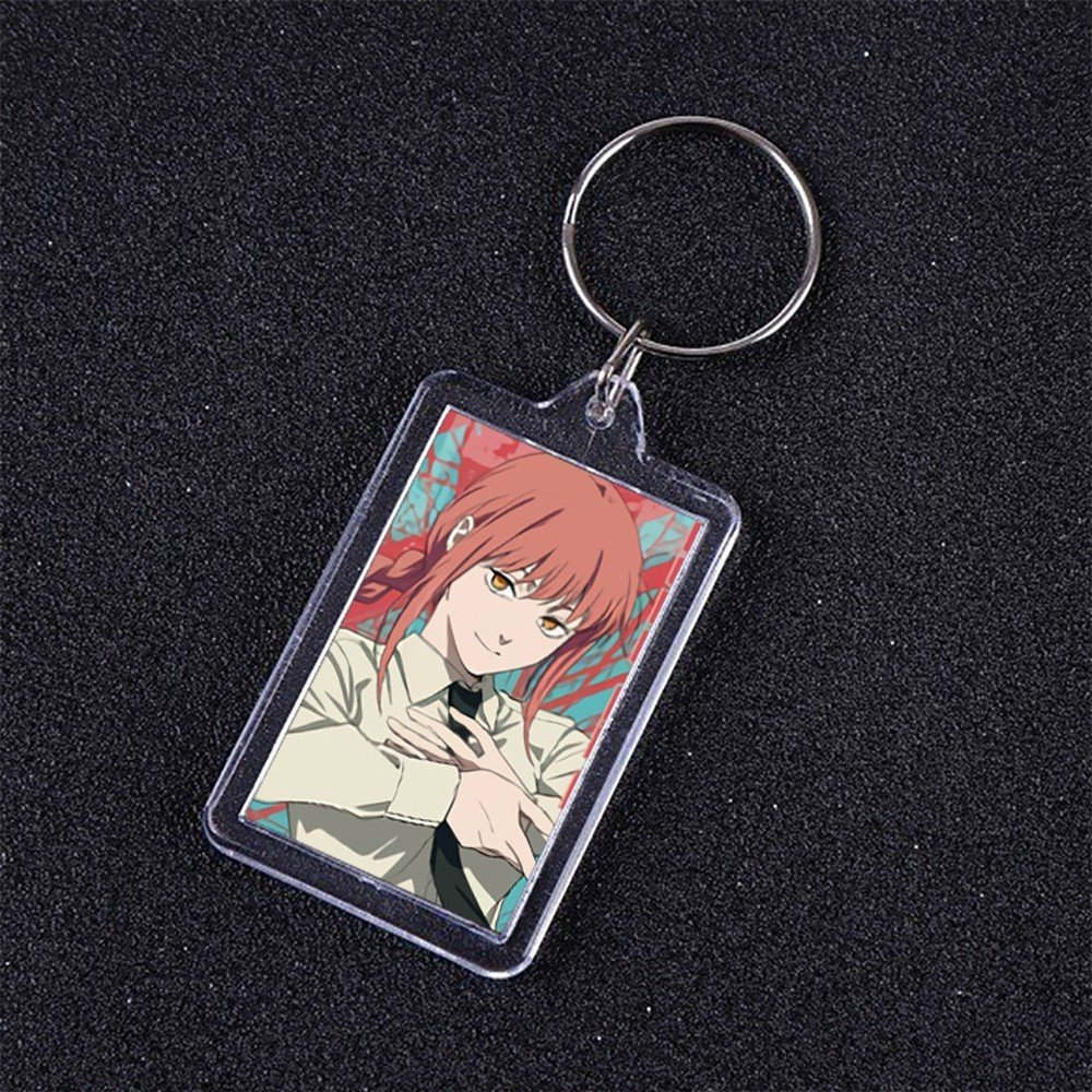 Móc khóa mica IN HÌNH CHAINSAW MAN Thợ săn quỷ ver TEEN anime chibi xinh xắn tiện lợi dễ thương