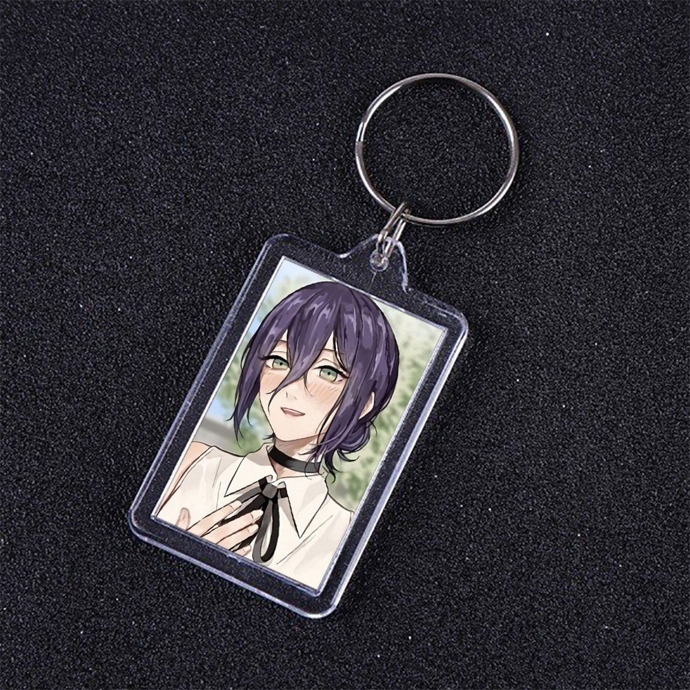 Móc khóa mica IN HÌNH CHAINSAW MAN Thợ săn quỷ ver TEEN anime chibi xinh xắn tiện lợi dễ thương