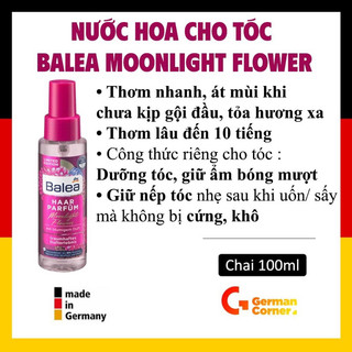Nước hoa cho tóc Balea Moonlight Flower 100ml