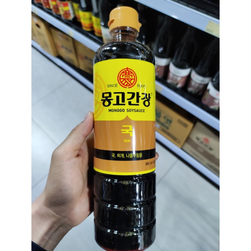 Nước tương canh Monggo Hàn Quốc 900ml